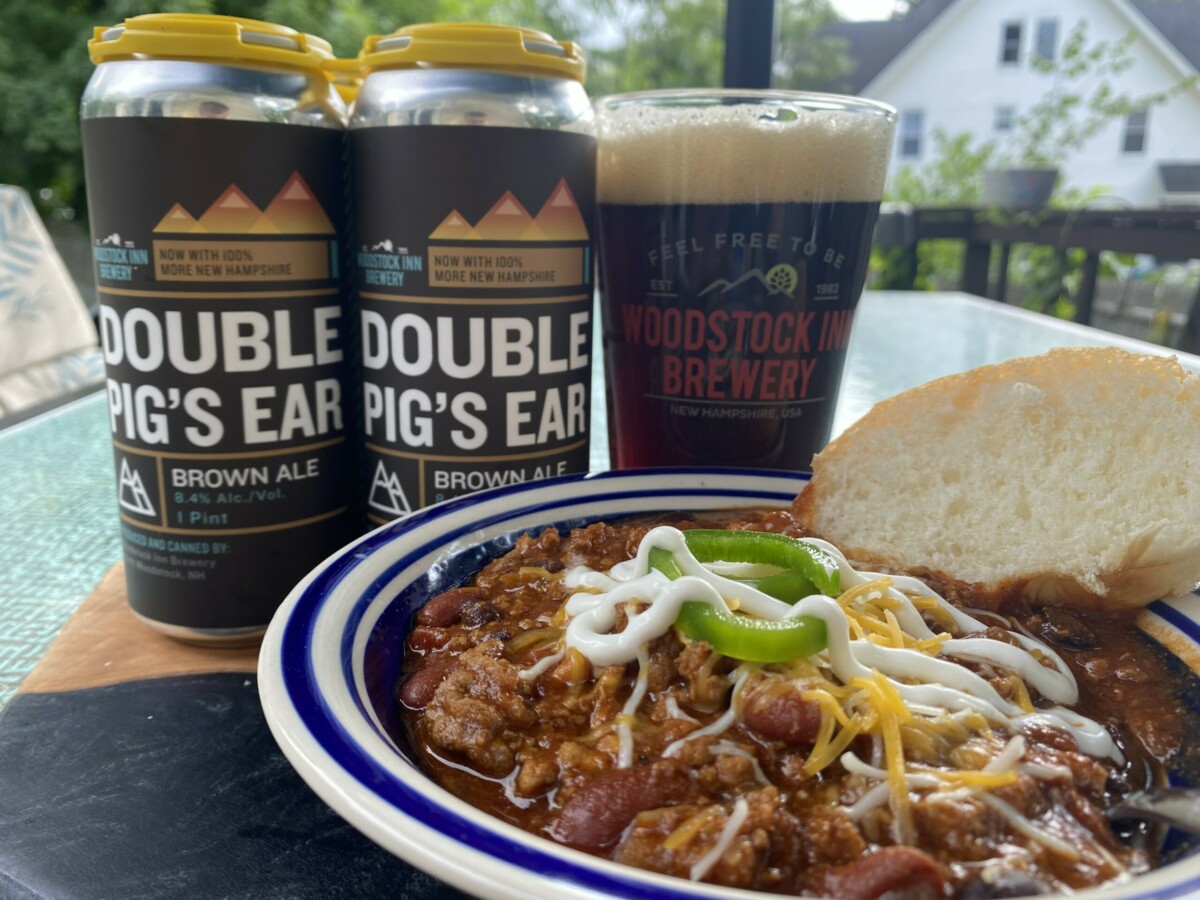 Double Pig’s Ear Brown Ale Chili